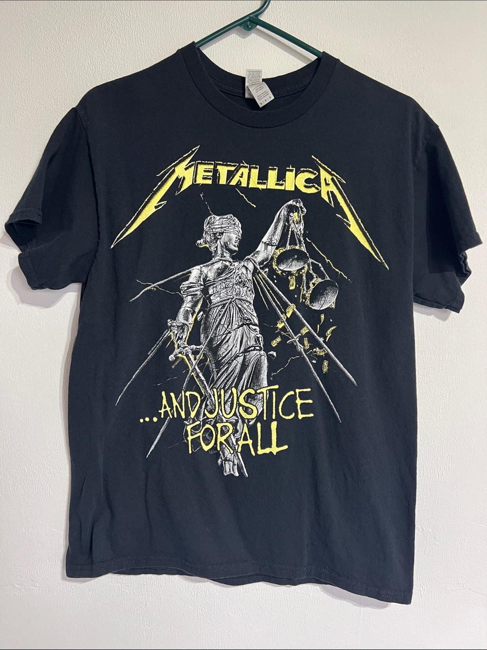 Black Metallica "...And Justice For All" Graphic Tee